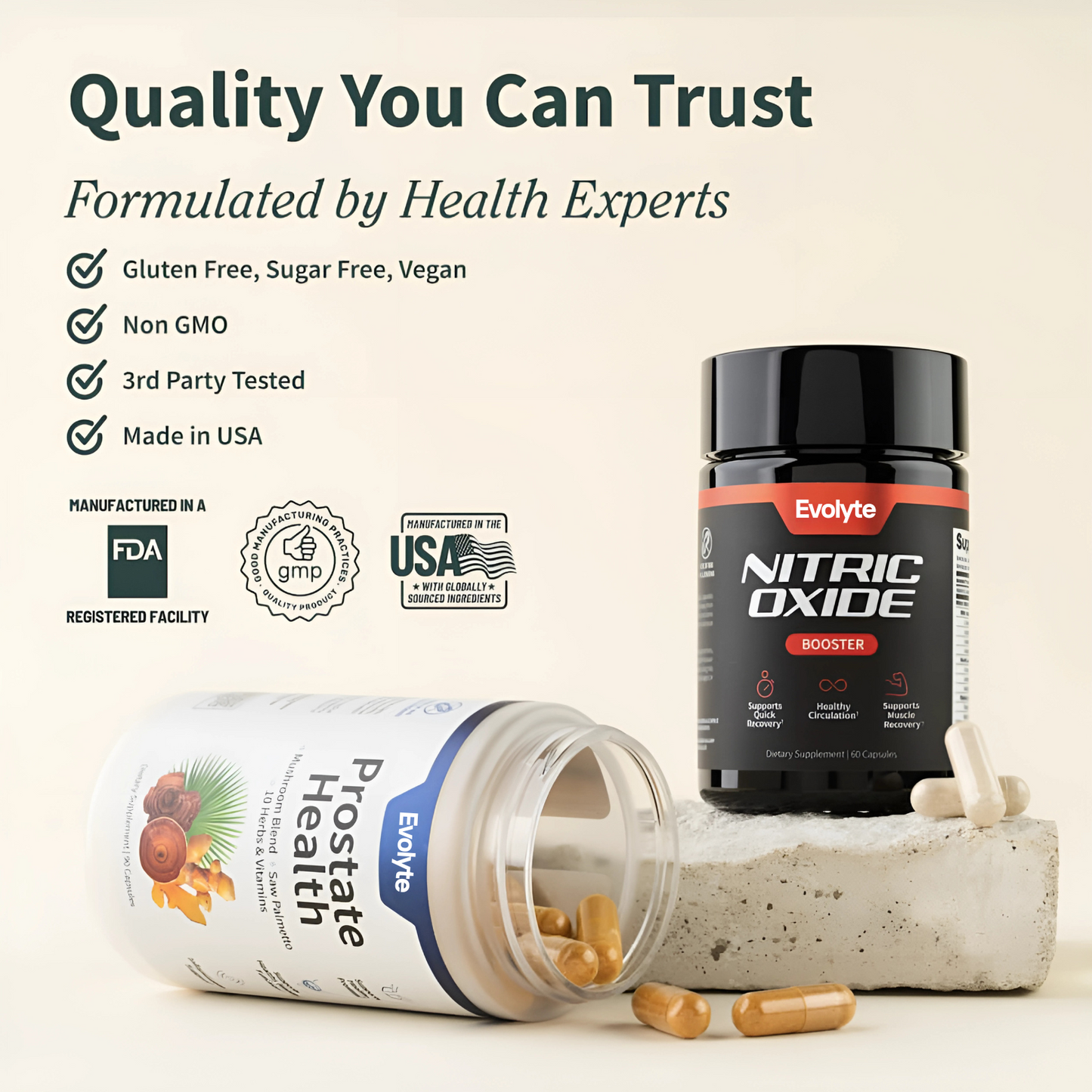 Prostate Health + Nitric Oxide Combo